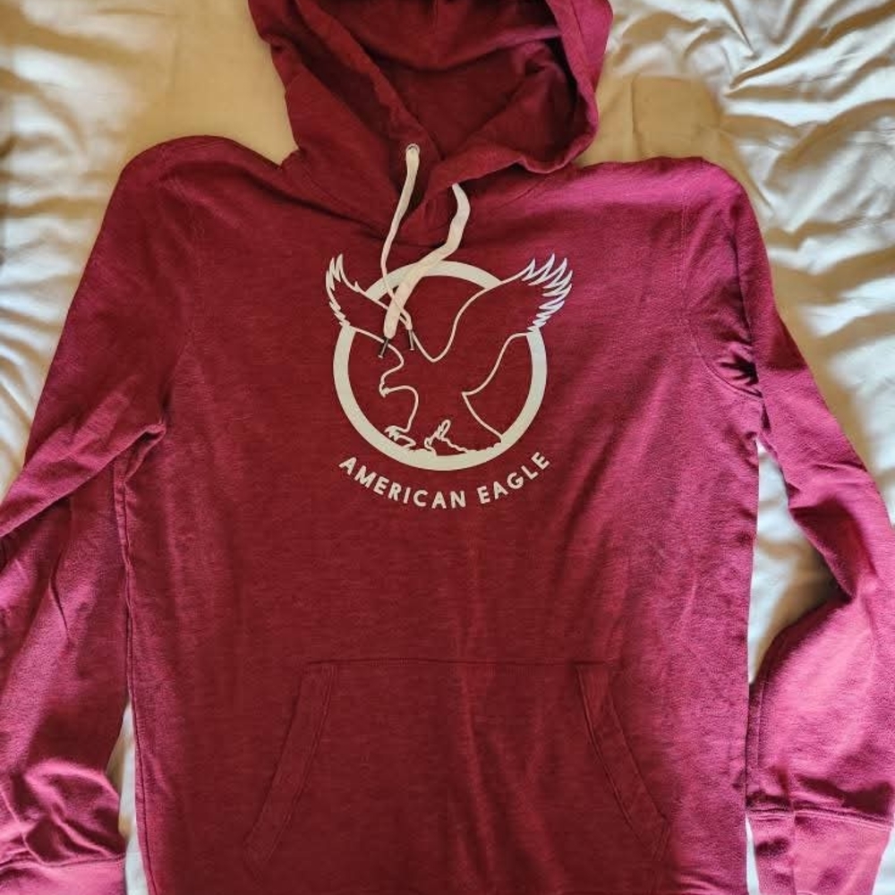 American Eagle Red Hoodie